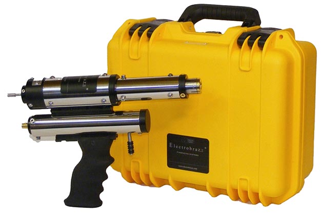 Electrobraze gun and case