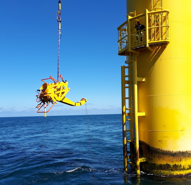 Project: Offshore wind farm anode retrofit